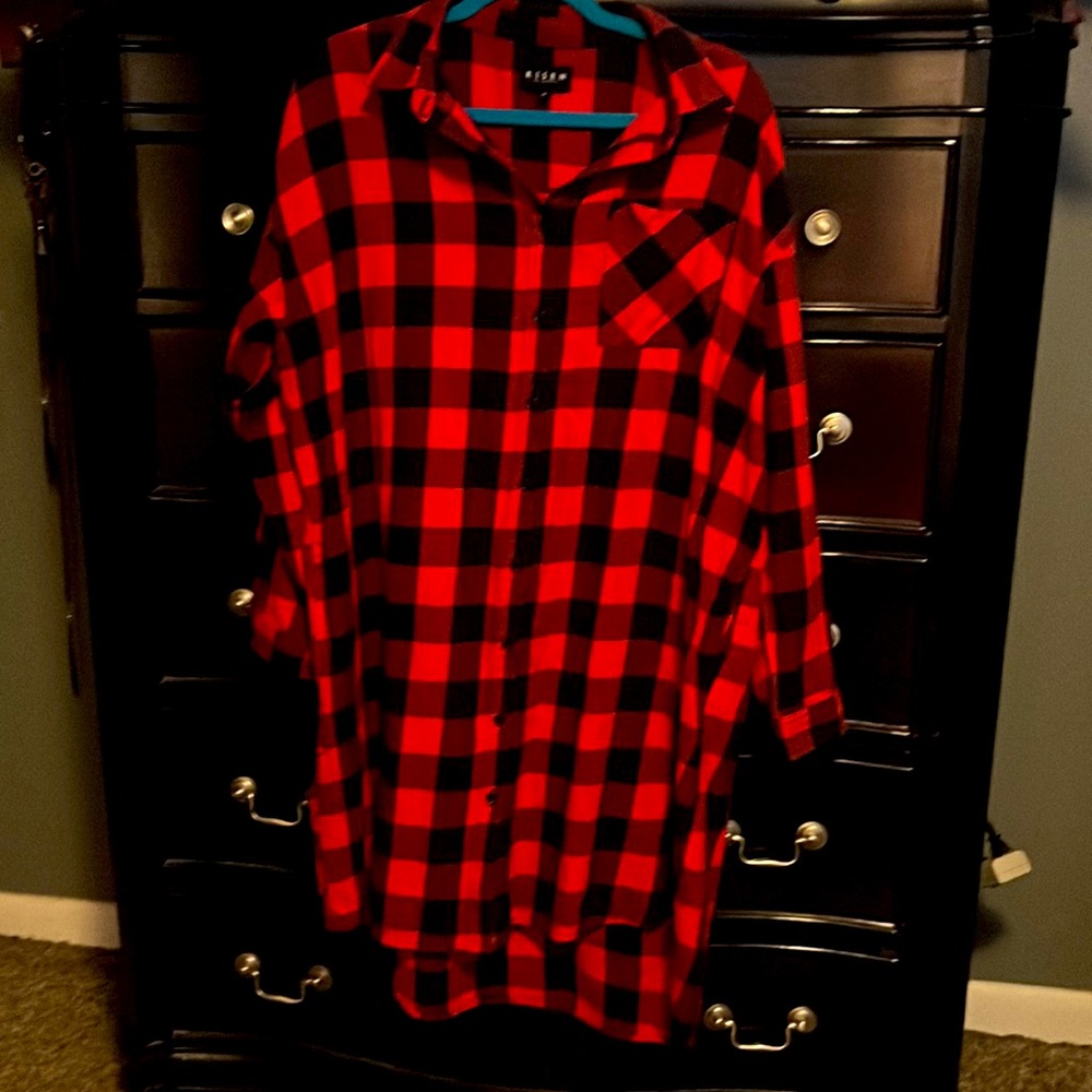 Flannel dress